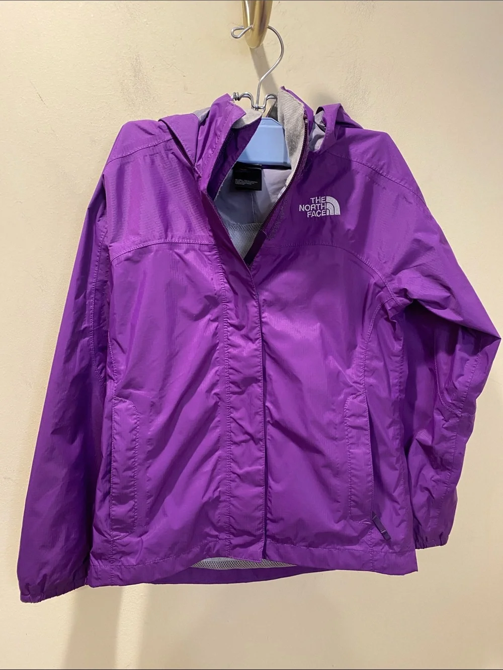The North Face Girls Purple Hooded Ski/Snow Jacket S S/P(7-8)